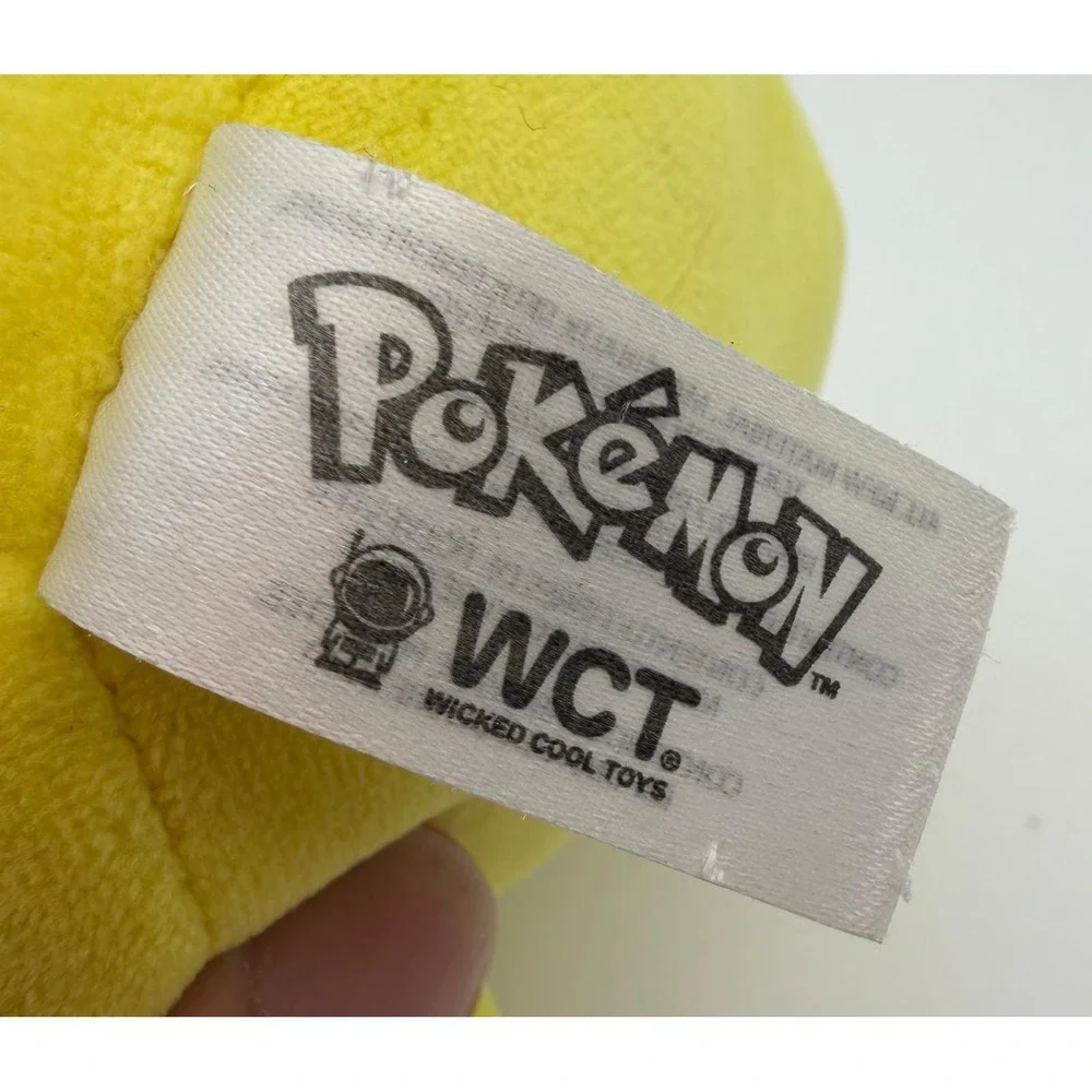 Pokemon‎ Pikachu Plush 8 Inch Stuffed Animal Wicked Cool Toys WCT 2019 Yellow